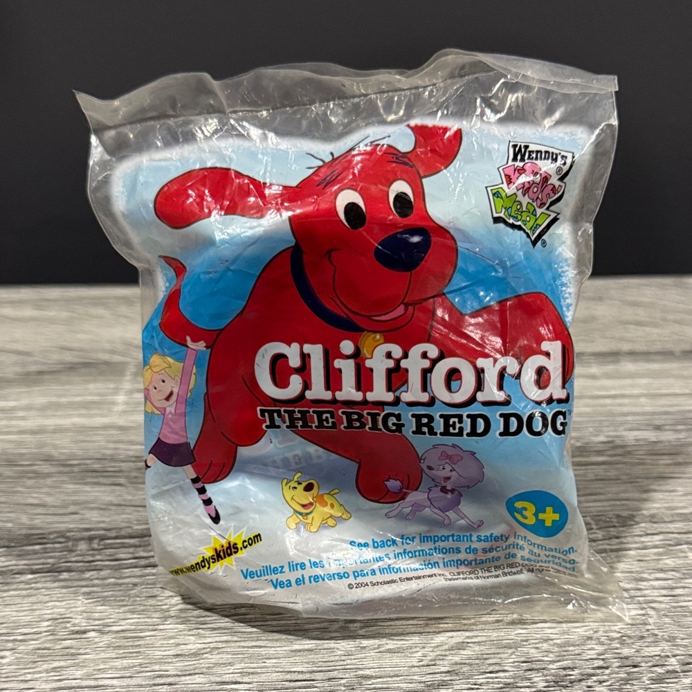 Wendy’s | Clifford the Big Red Dog: Crazy Eights (2004) - Vintage Card Game